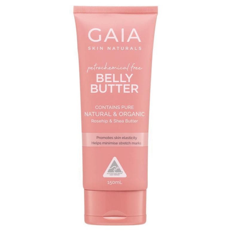 GAIA Skin Naturals Belly Butter 150mL front image on Livehealthy HK imported from Australia