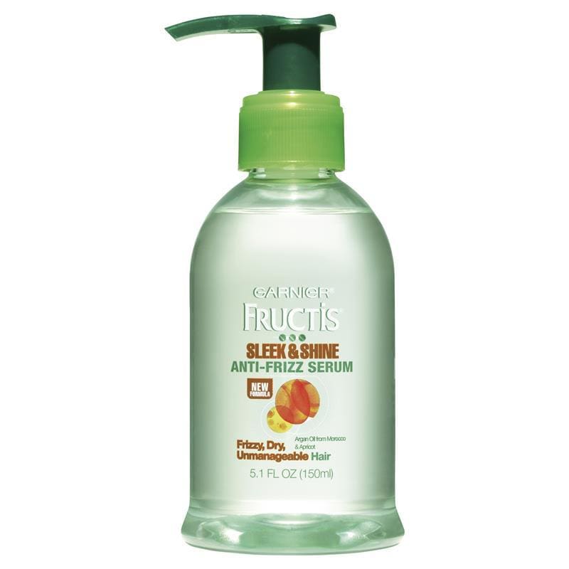 Garnier Fructis Anti-Frizz Soothing Serum Sleek & Shine 150mL front image on Livehealthy HK imported from Australia