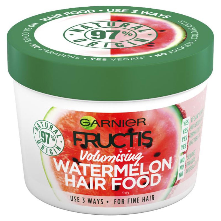 Garnier Fructis Hair Food Watermelon 390ml front image on Livehealthy HK imported from Australia