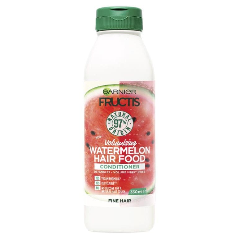 Garnier Fructis Hair Food Watermelon Conditioner 350ml front image on Livehealthy HK imported from Australia
