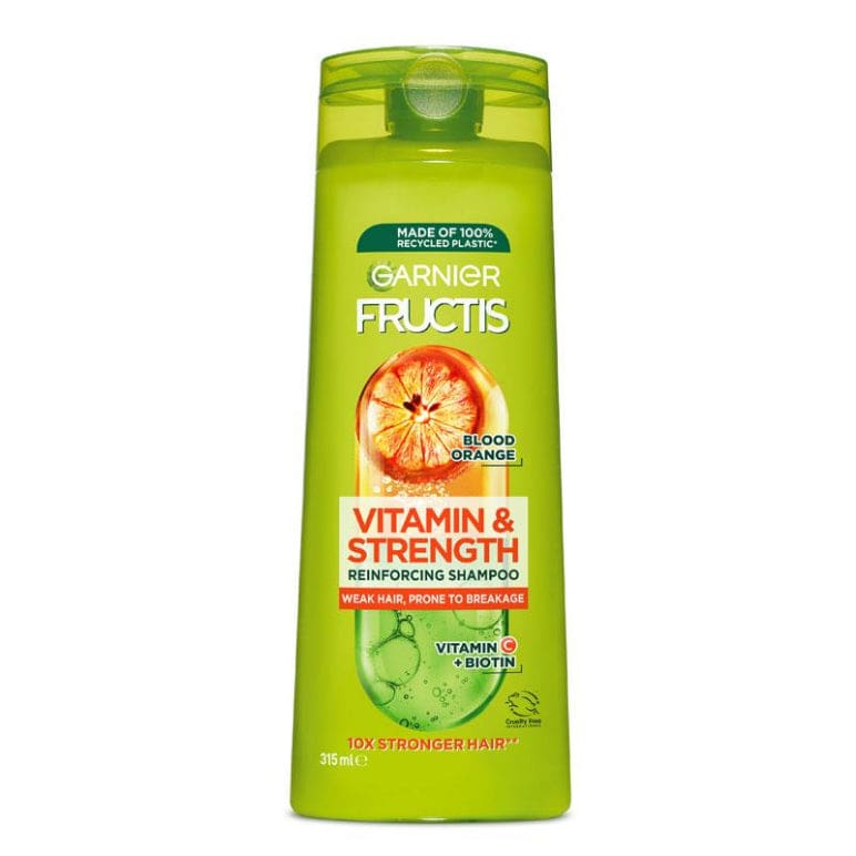 Garnier Fructis Vitamin & Strength Reinforcing Shampoo 315ml front image on Livehealthy HK imported from Australia