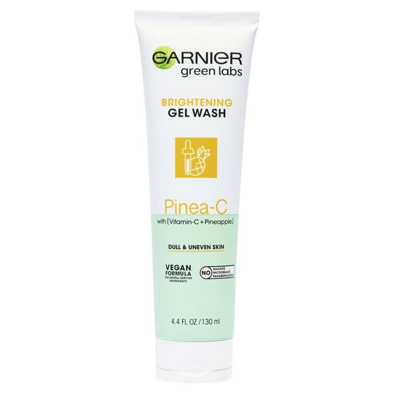 Garnier Green Labs Pinea-C Brightening Gel Cleanser 130mL front image on Livehealthy HK imported from Australia