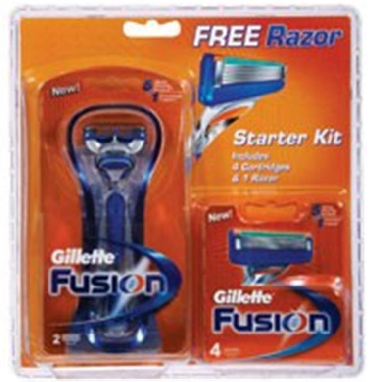 Gillette Fusion Manual Value Pack front image on Livehealthy HK imported from Australia