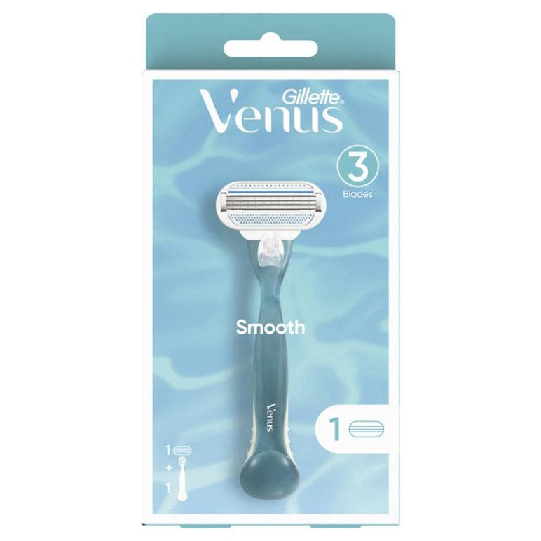 Gillette Venus Smooth Razor 1 Cartridge front image on Livehealthy HK imported from Australia