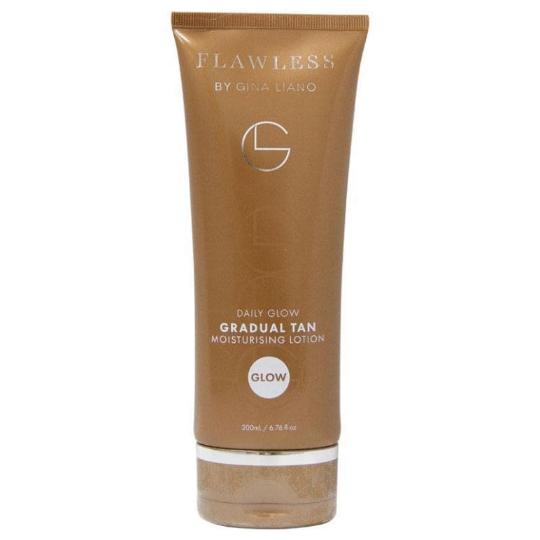 Gina Liano FLAWLESS Daily Gradual Tan Lotion 200ml front image on Livehealthy HK imported from Australia