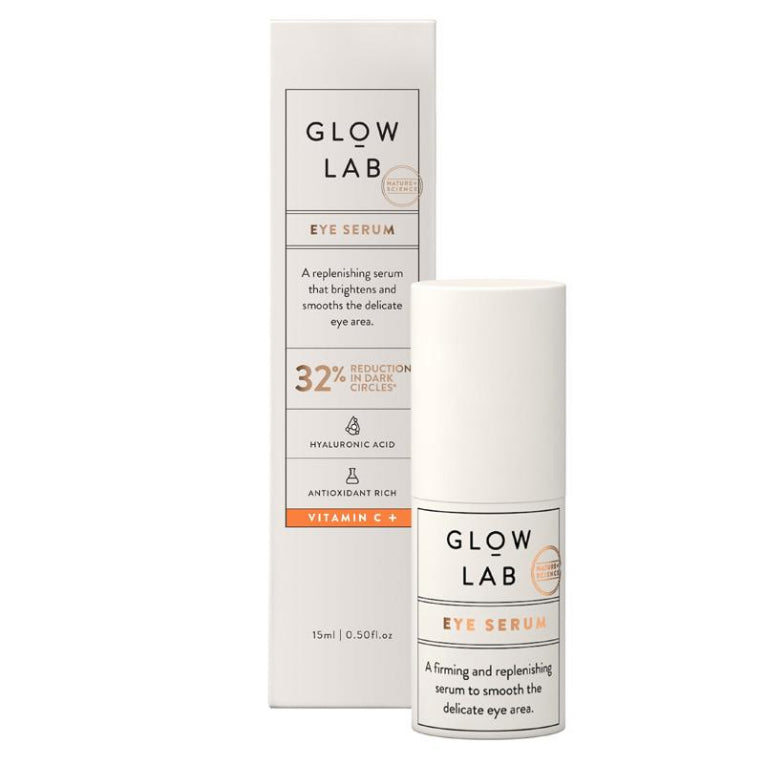 Glow Lab Eye Serum 15ml front image on Livehealthy HK imported from Australia