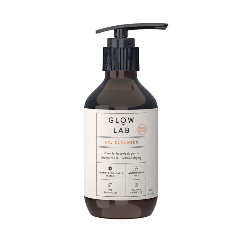 Glow Lab Gel Cleanser 140ml front image on Livehealthy HK imported from Australia