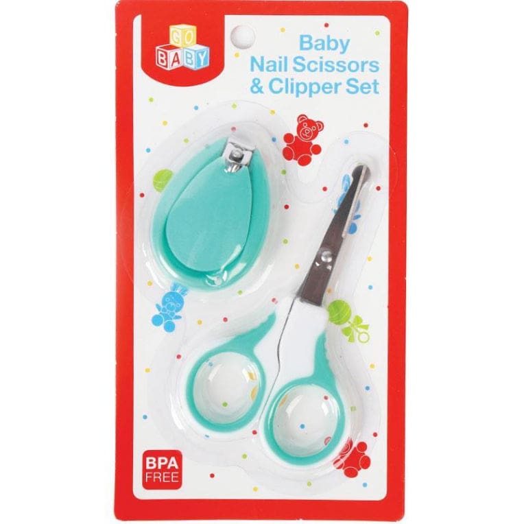 Go Baby Nail Scissors & Clipper Set front image on Livehealthy HK imported from Australia