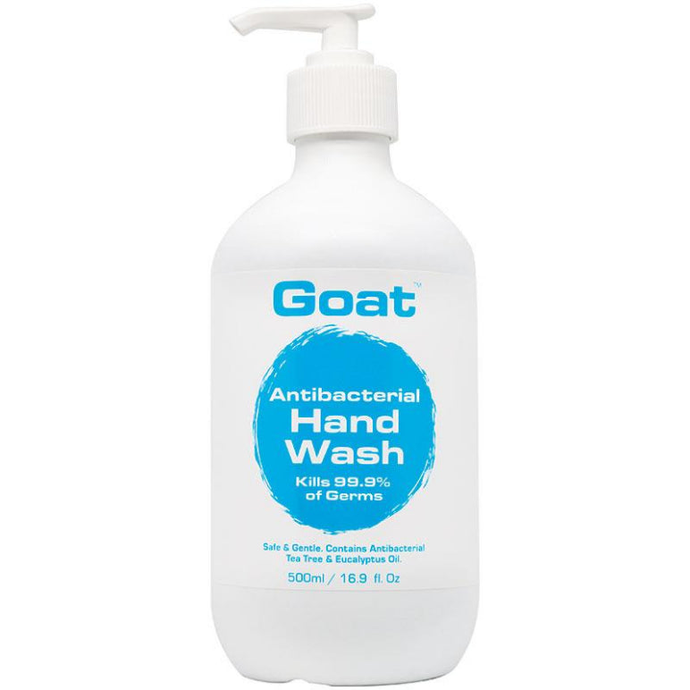 Goat Antibacterial Hand Wash 500ml front image on Livehealthy HK imported from Australia