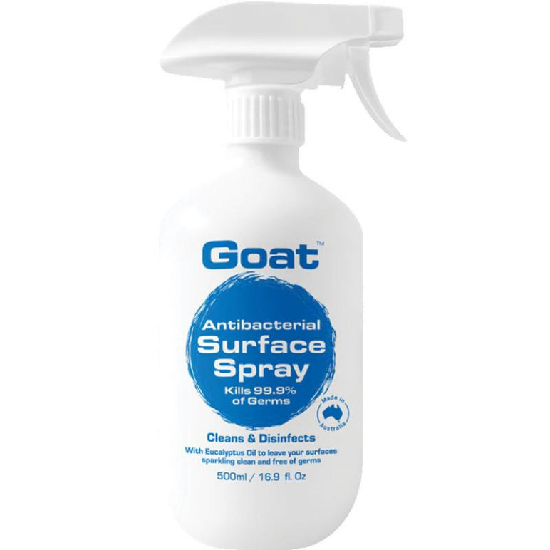 Goat Antibacterial Surface Spray 500ml front image on Livehealthy HK imported from Australia