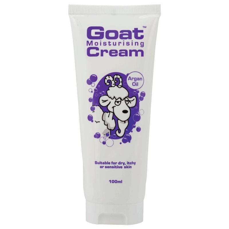 Goat Cream with Argan Oil 100ml front image on Livehealthy HK imported from Australia