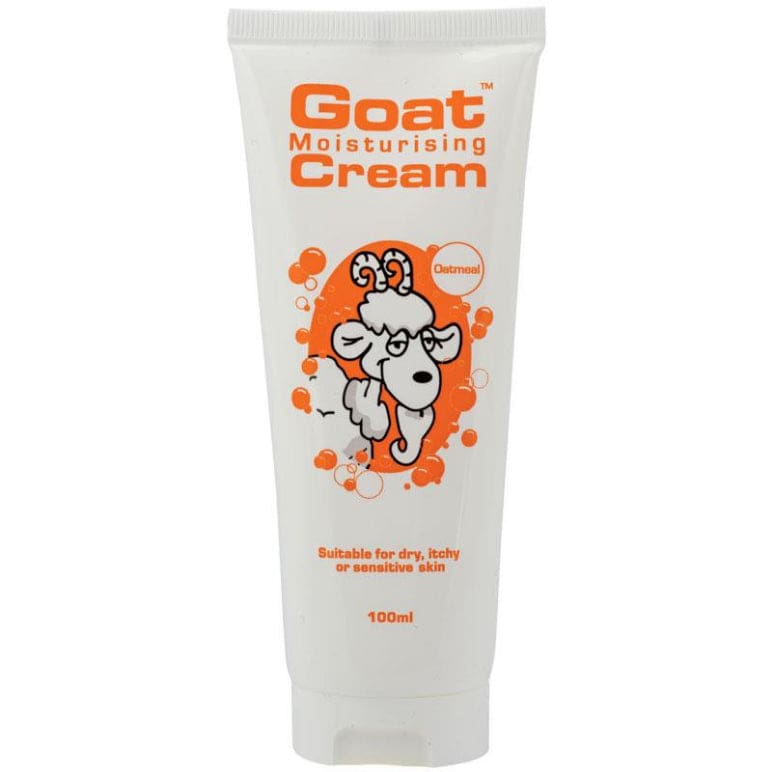 Goat Cream with Oatmeal 100ml front image on Livehealthy HK imported from Australia