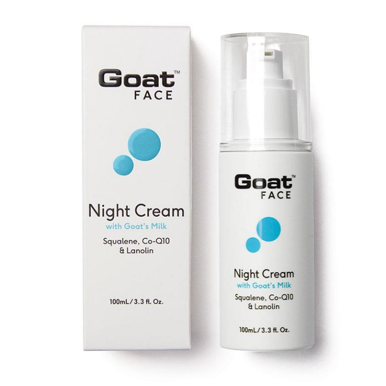 Goat Face Night Cream 100mL front image on Livehealthy HK imported from Australia