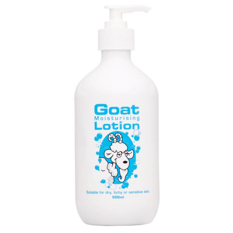 Goat Lotion Moisturising 500ml front image on Livehealthy HK imported from Australia