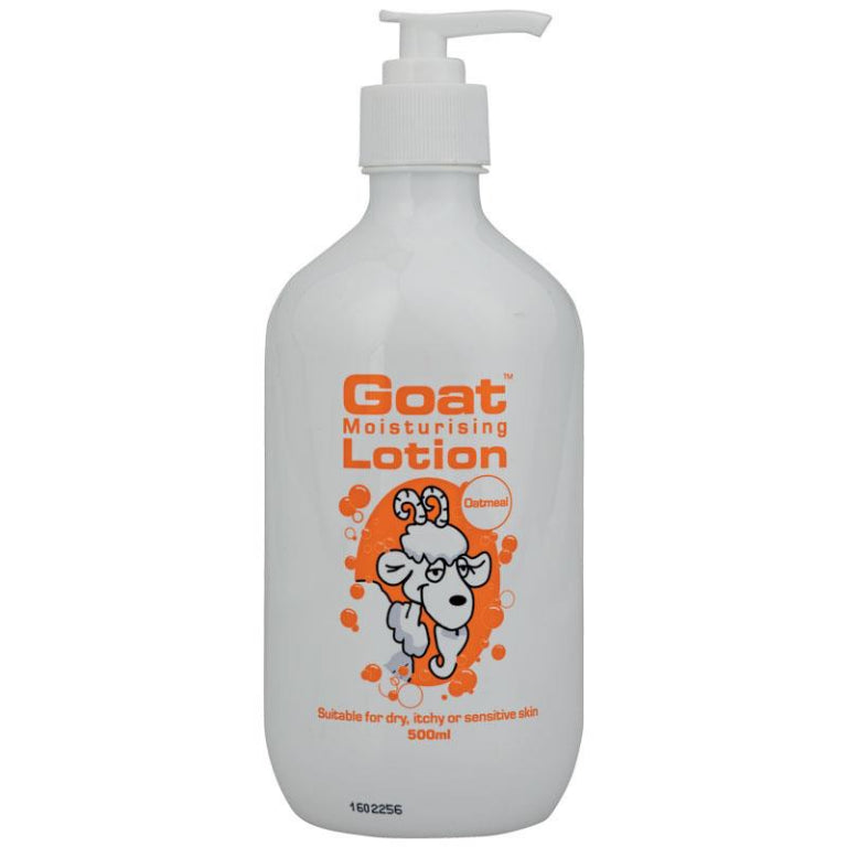 Goat Lotion with Oatmeal 500ml front image on Livehealthy HK imported from Australia