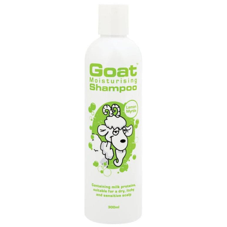 Goat Shampoo With Lemon Myrtle 300ml front image on Livehealthy HK imported from Australia