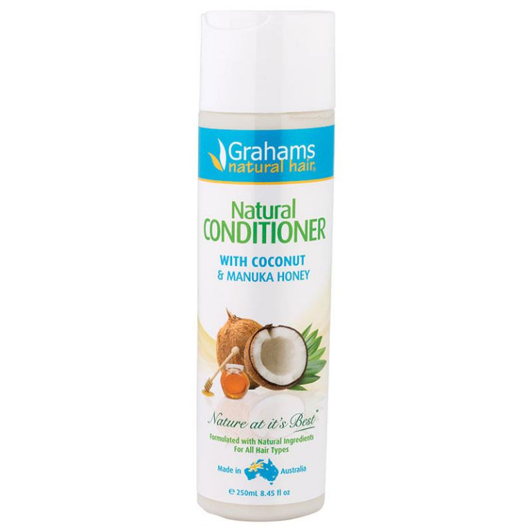 Grahams Natural Conditioner 250ml front image on Livehealthy HK imported from Australia