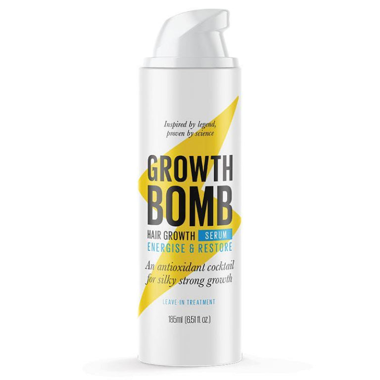 Growth Bomb Hair Growth Serum 185ml front image on Livehealthy HK imported from Australia