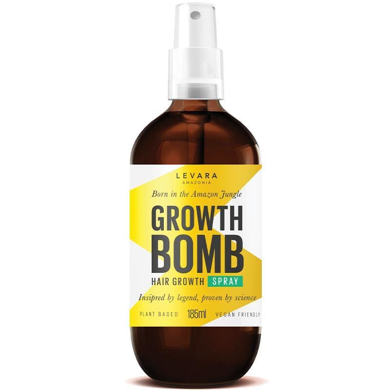 Growth Bomb Hair Growth Spray 185ml front image on Livehealthy HK imported from Australia