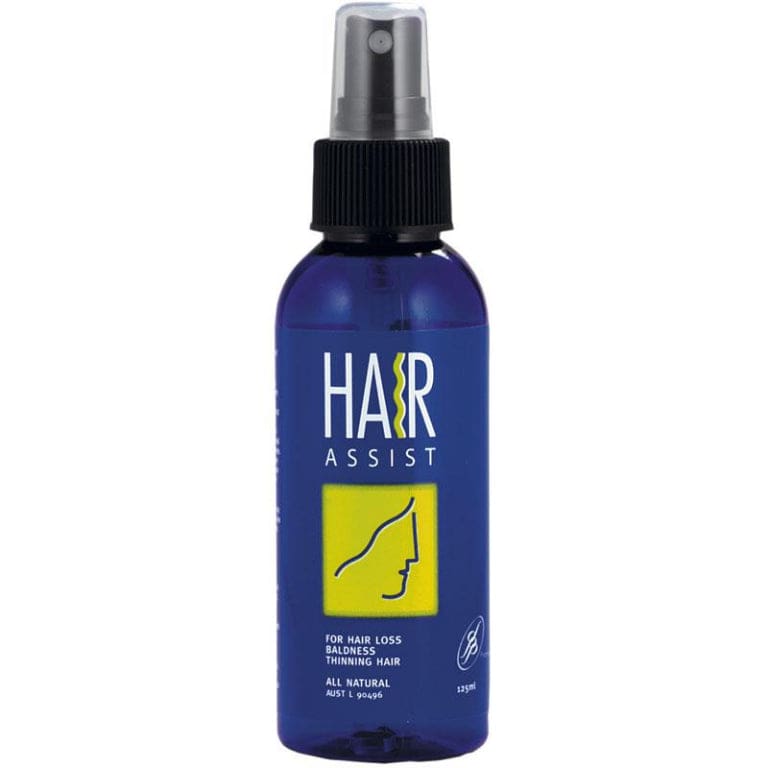 Hair Assist All Natural Hair Loss Treatment Spray 125mL front image on Livehealthy HK imported from Australia