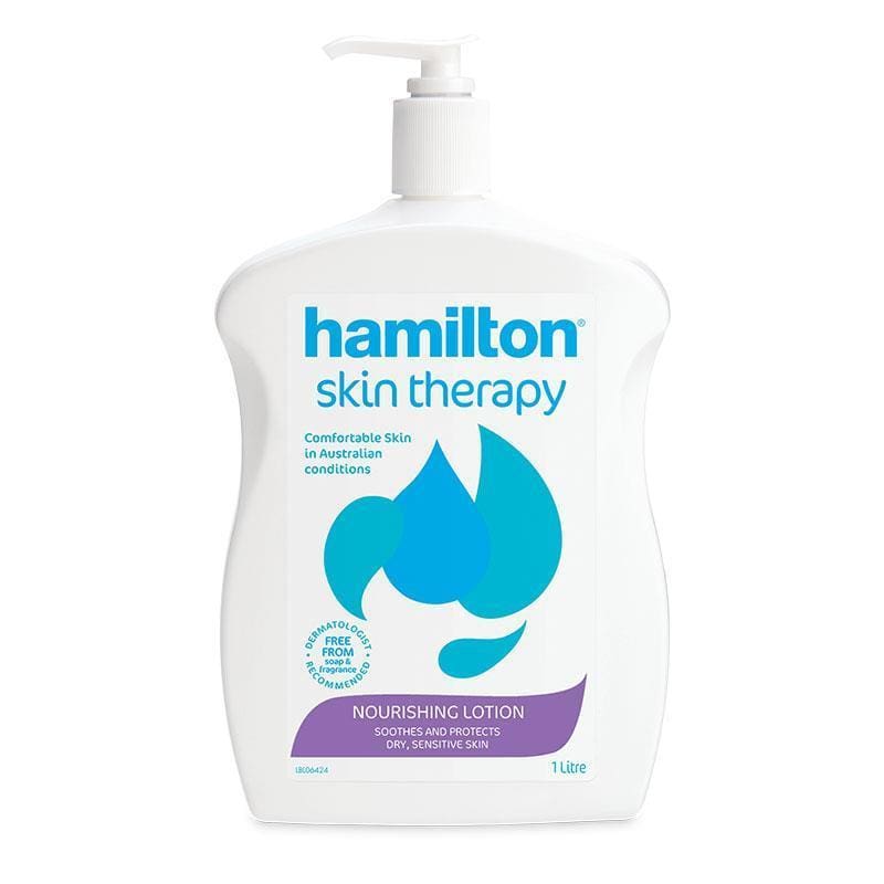 Hamilton Skin Therapy Nourishing Lotion 1 Litre front image on Livehealthy HK imported from Australia