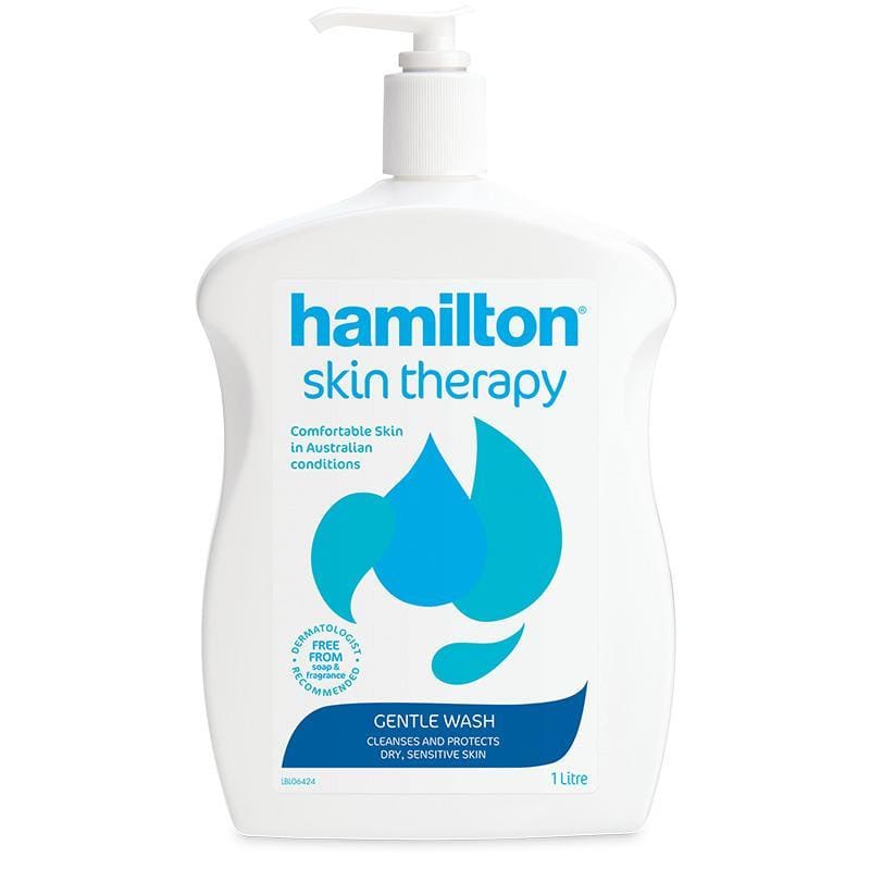 Hamilton Skin Therapy Wash 1 Litre front image on Livehealthy HK imported from Australia