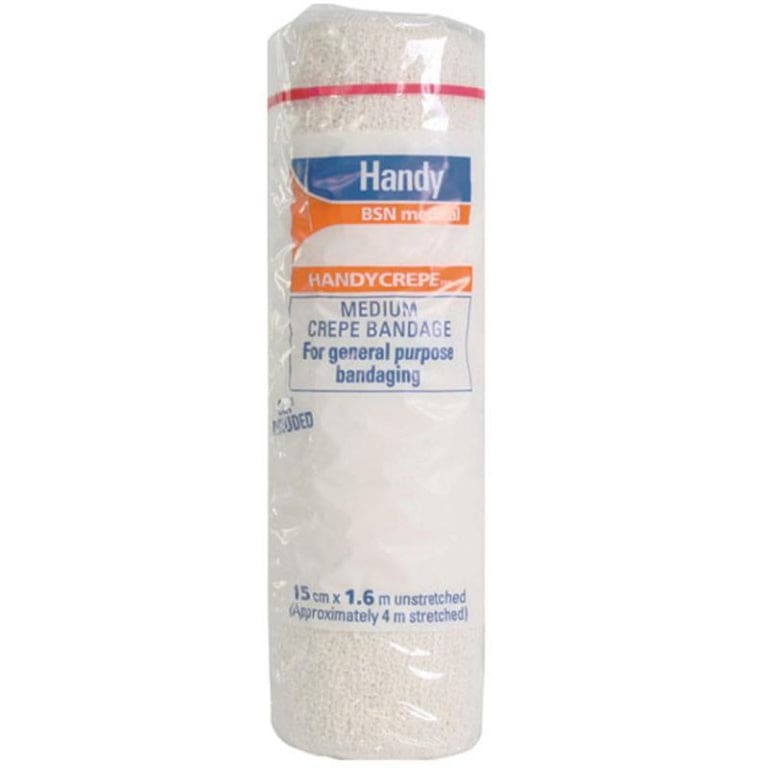 Handy Crepe Bandage Medium 15cm front image on Livehealthy HK imported from Australia