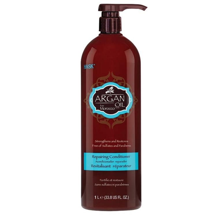 Hask Argan Oil Repairing Conditioner 1 Litre front image on Livehealthy HK imported from Australia