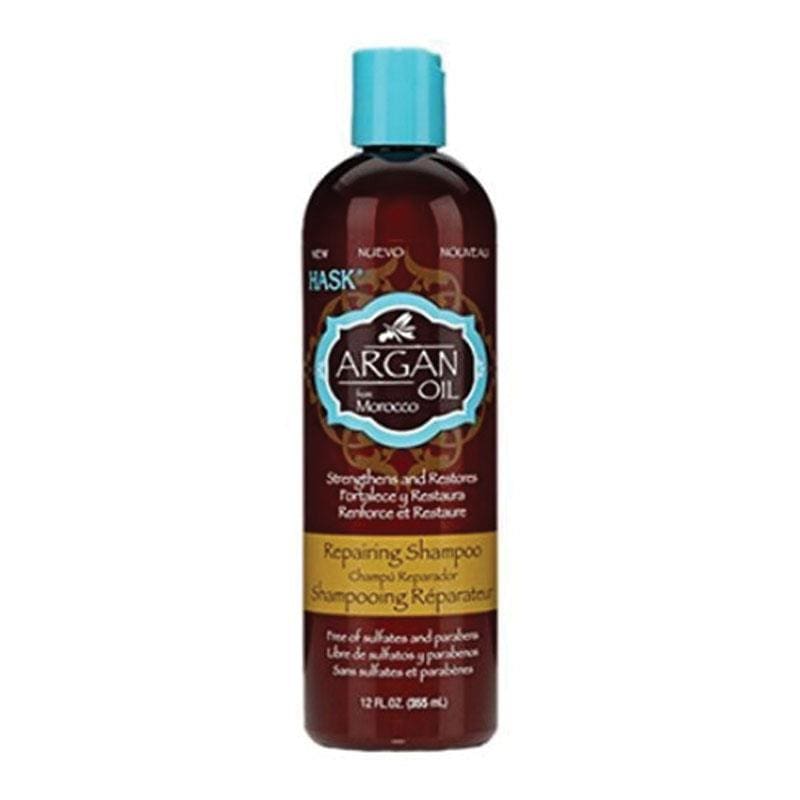 Hask Argan Oil Repairing Shampoo 355ml front image on Livehealthy HK imported from Australia