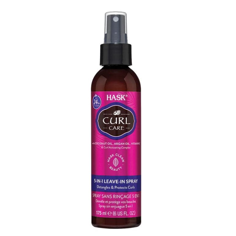 Hask Curl Care 5-in-1 Leave-In Spray 175ml front image on Livehealthy HK imported from Australia