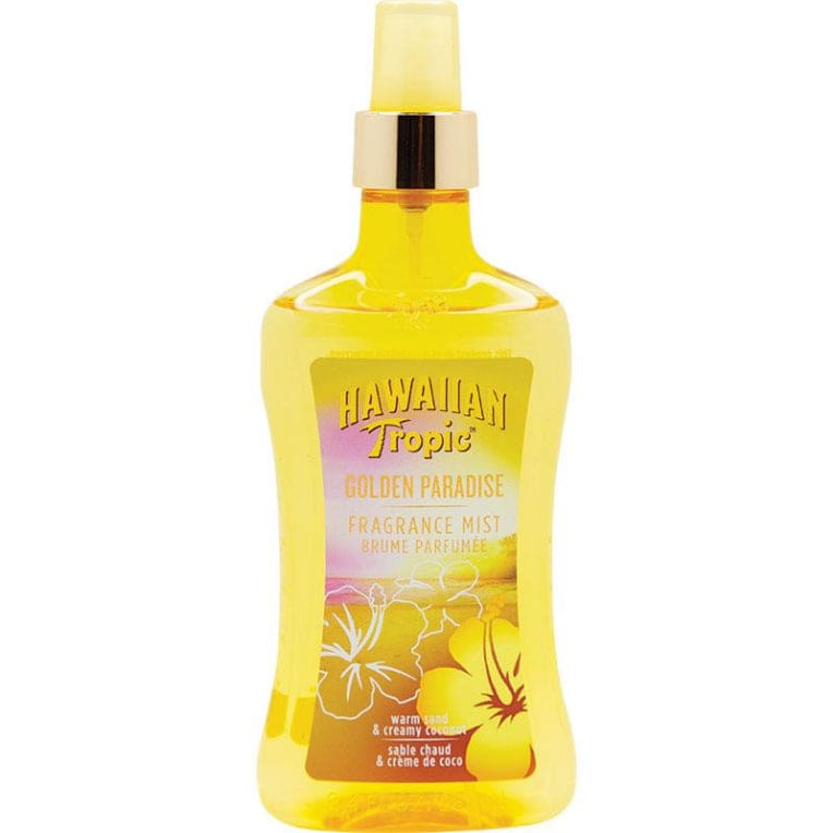 Hawaiian Tropic Golden Paradise Body Mist 250ml front image on Livehealthy HK imported from Australia