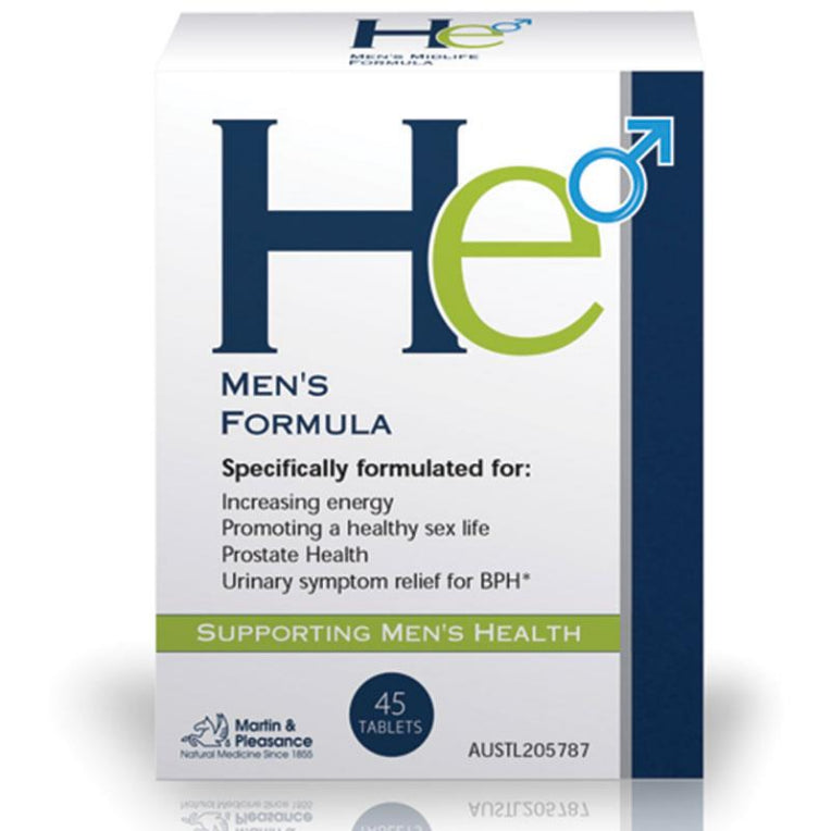 He Men's Midlife Formula 45 Tablets front image on Livehealthy HK imported from Australia