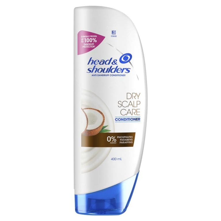 Head & Shoulders Dry Scalp Care Conditioner 400ml front image on Livehealthy HK imported from Australia