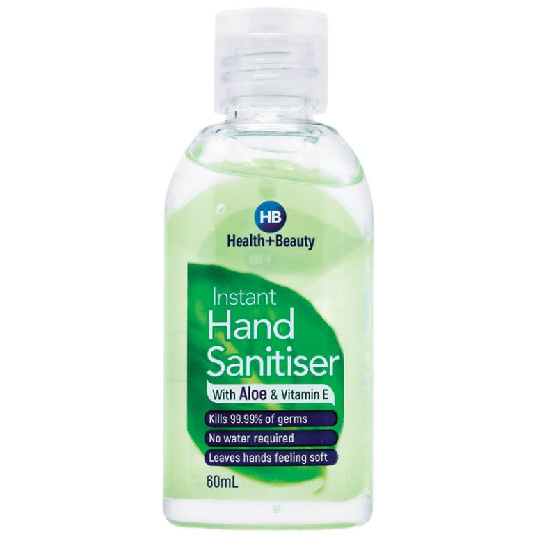 Health & Beauty Hand Sanitiser 60mL Limited Edition front image on Livehealthy HK imported from Australia