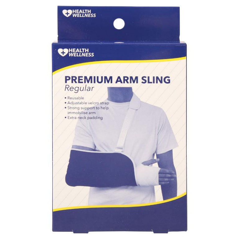 Health & Wellness Premium Arm Sling Regular front image on Livehealthy HK imported from Australia