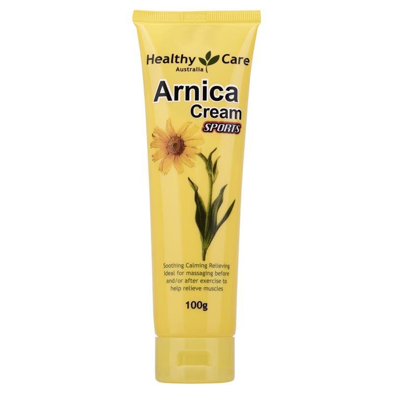 Healthy Care Arnica Cream 100g front image on Livehealthy HK imported from Australia