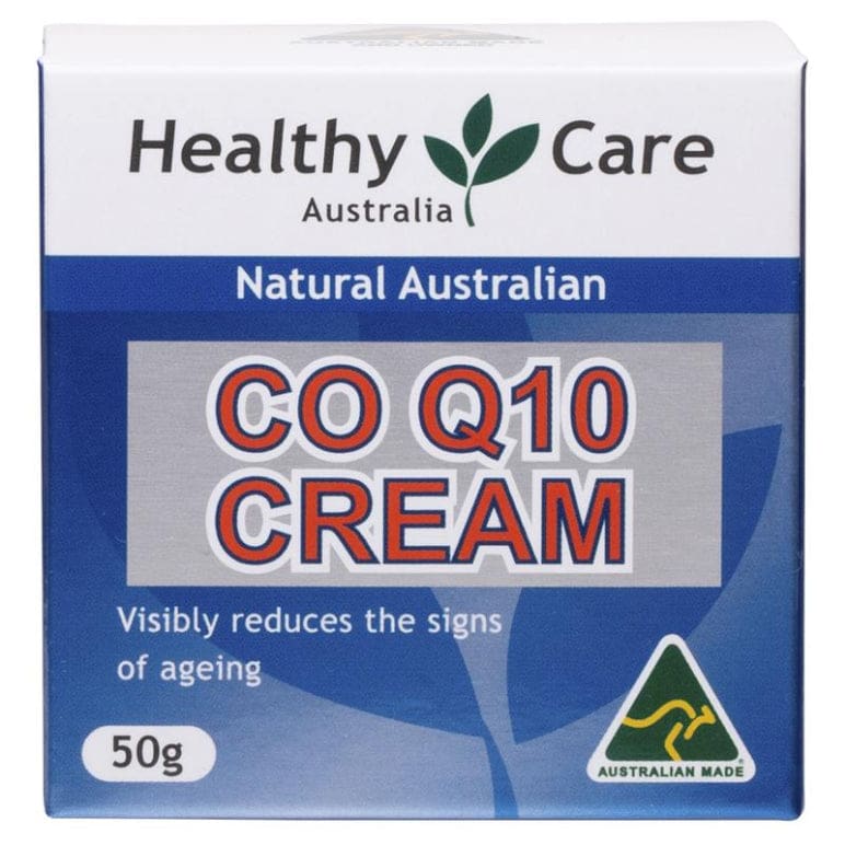 Healthy Care CoQ10 Cream 50g front image on Livehealthy HK imported from Australia
