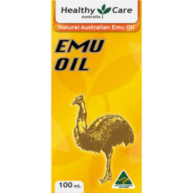 Healthy Care Emu Heat Oil 100ml front image on Livehealthy HK imported from Australia