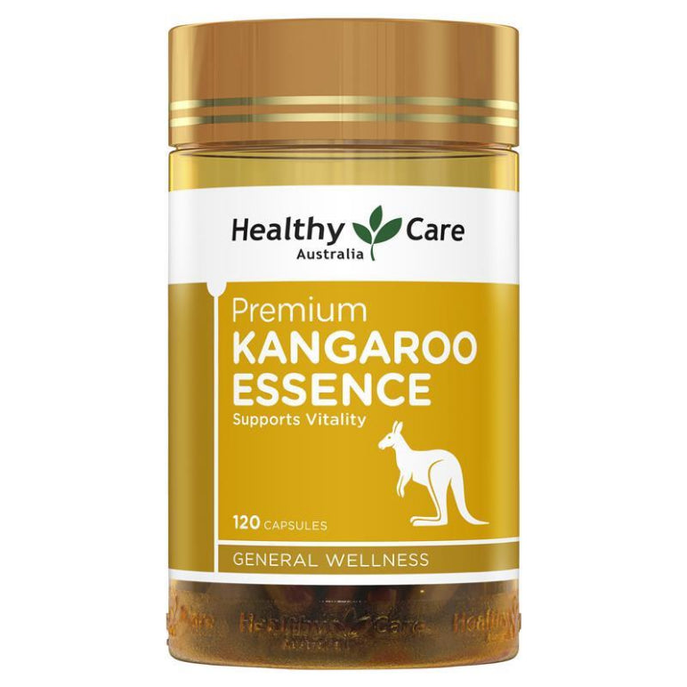 Healthy Care Kangaroo Essence 120 Capsules front image on Livehealthy HK imported from Australia