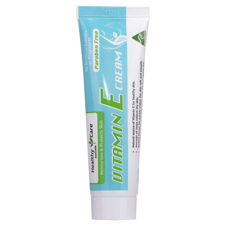 Healthy Care Vitamin E Cream 50g front image on Livehealthy HK imported from Australia