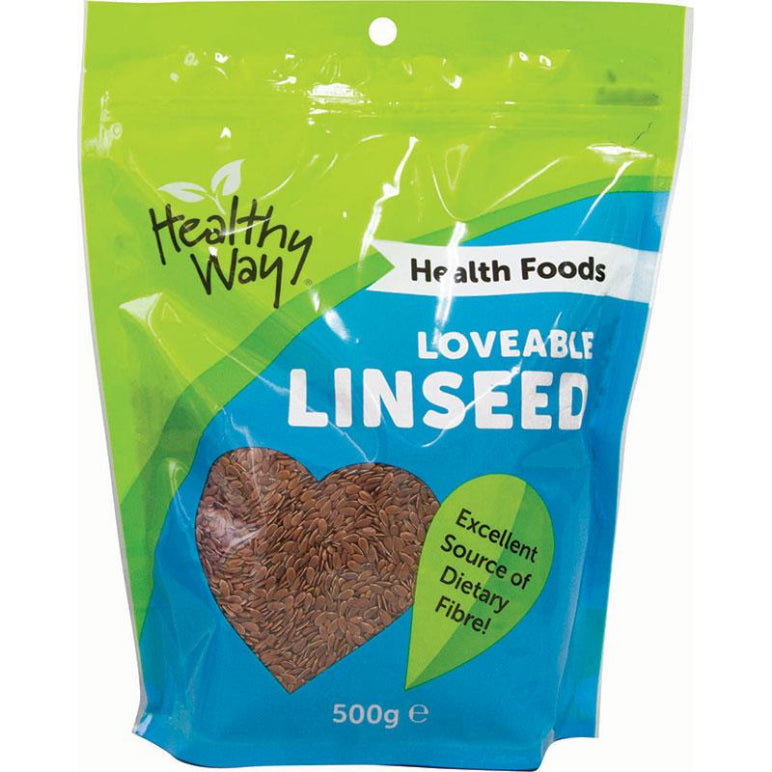 Healthy Way Loveable Linseed 500g front image on Livehealthy HK imported from Australia