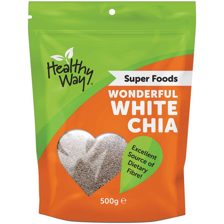 Healthy Way Wonderful White Chia Seed 500g front image on Livehealthy HK imported from Australia