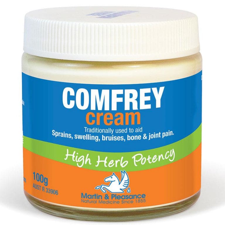 Herbal Cream Comfrey 100g front image on Livehealthy HK imported from Australia