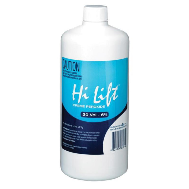 Hilift Peroxide 20 VOL 6% 200ml front image on Livehealthy HK imported from Australia