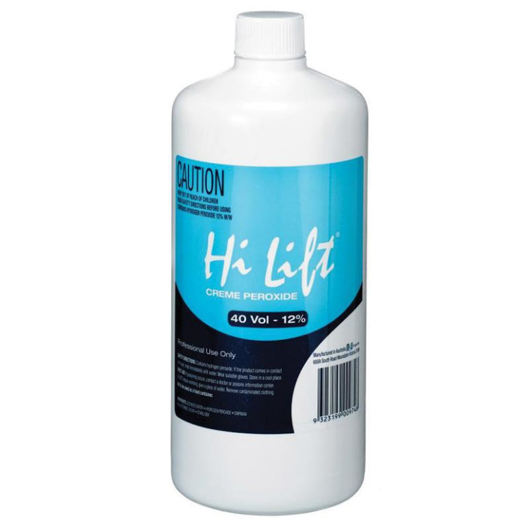 Hilift Peroxide 40 VOL 12% 200ml front image on Livehealthy HK imported from Australia