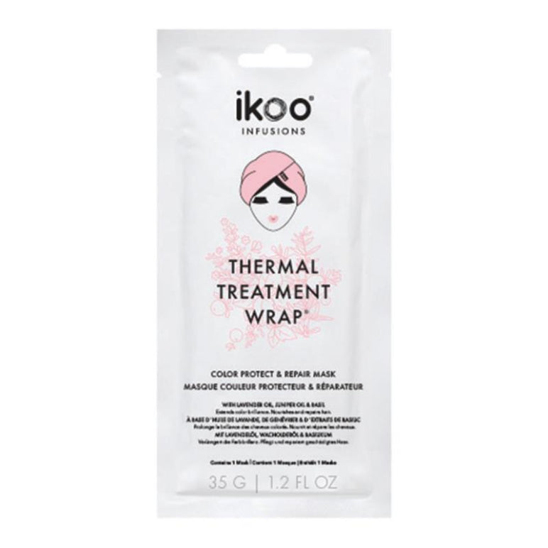 Ikoo Thermal Treatment Wrap Color Protect & Repair Mask front image on Livehealthy HK imported from Australia