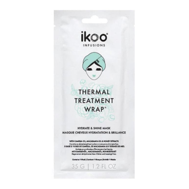 Ikoo Thermal Treatment Wrap Hydrate & Shine Mask front image on Livehealthy HK imported from Australia