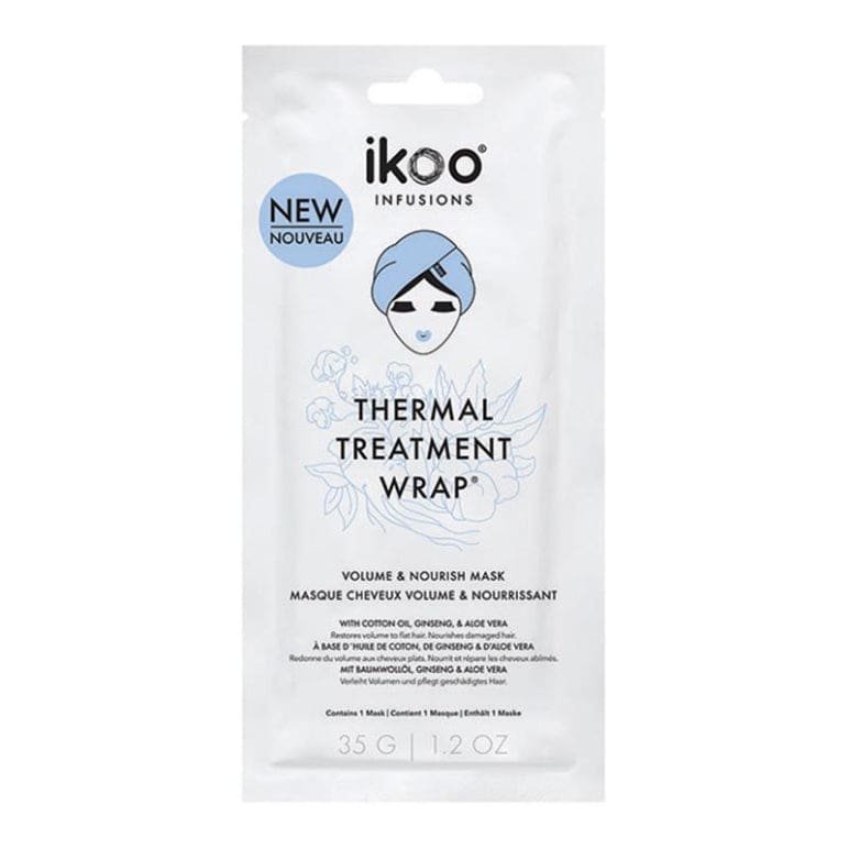 Ikoo Thermal Treatment Wrap Volume & Nourish Mask front image on Livehealthy HK imported from Australia