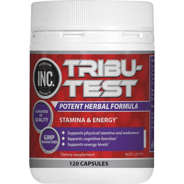 INC Tribu-Test 120 Capsules front image on Livehealthy HK imported from Australia
