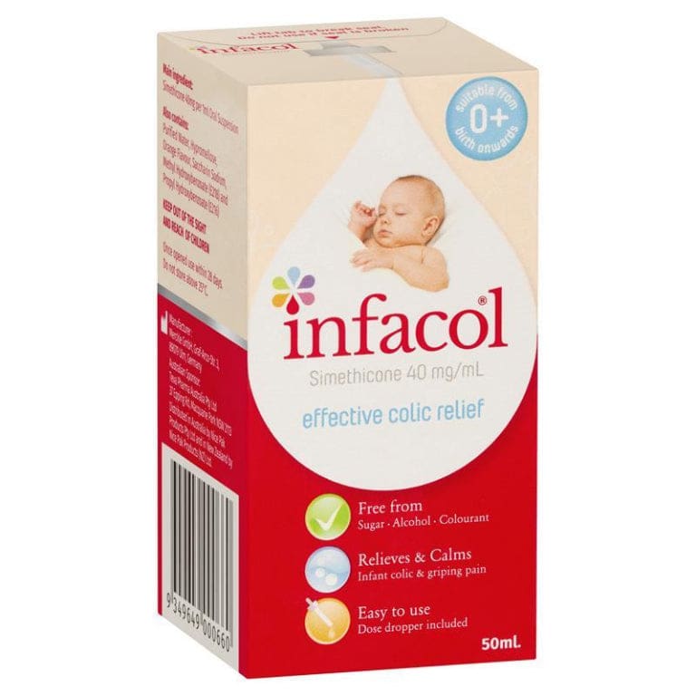 Infacol Effective Colic Relief 50ml front image on Livehealthy HK imported from Australia